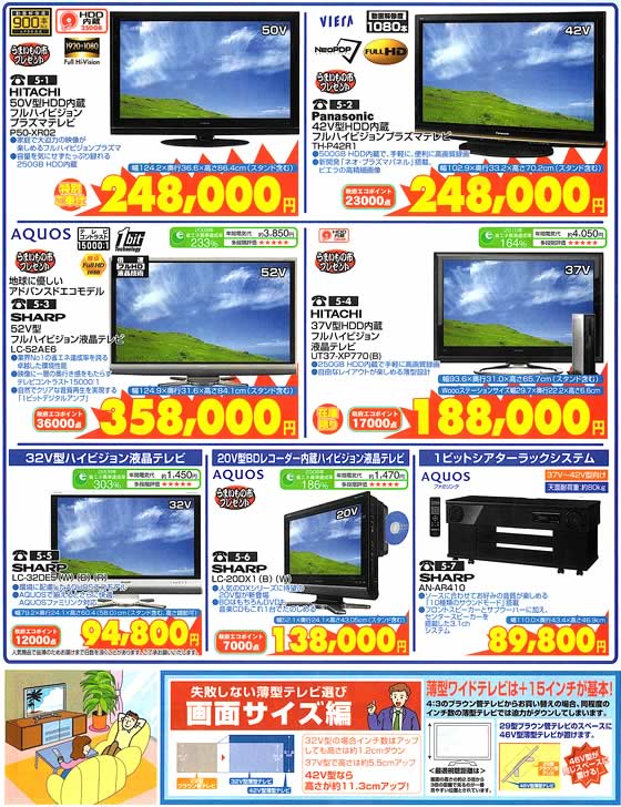 アトム電器チェーン特選カタログ 夏休み満喫デジタル家電AVライフ02