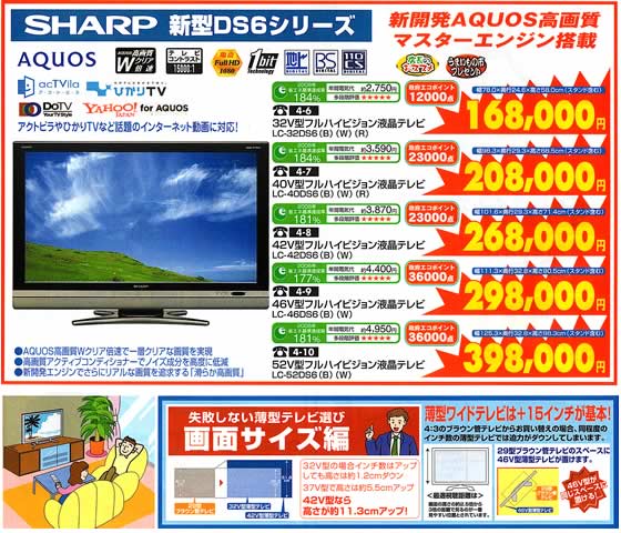 アトム電器チェーン特選カタログ デジタル家電AVライフ秋の実り!大特価市02