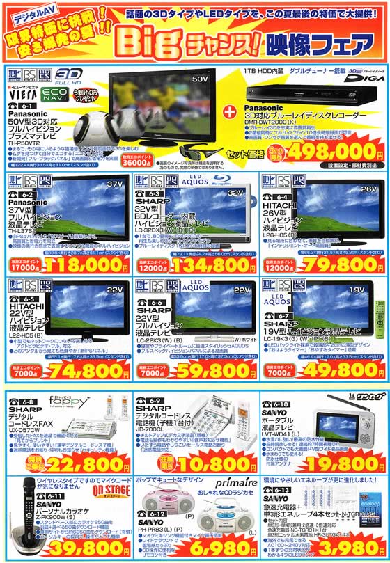 アトム電器チェーン特選カタログ ビッグチャンス映像フェア03