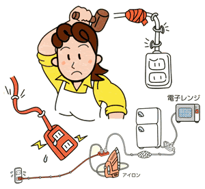 しろうと工事は事故のもと